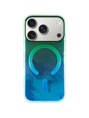 Чохол Shiny Mountain (MagFit) для Apple iPhone 17 Pro Max Green/Blue