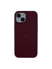Чохол Silicone Case Full Size (AA) для Apple iPhone 15 Plum Plum (6952810374)