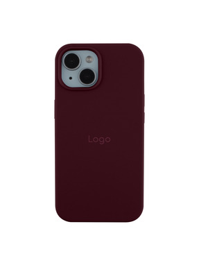 Чохол Silicone Case Silicon Case для Apple iPhone 15 Plum (6952810374)