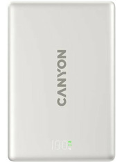 Павербанк Canyon On Power 511 1xUSB-C Starfall Grey 20W 10000mAh Starfall Grey (CNS-CPB511G)