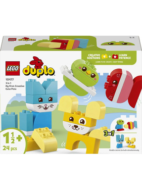 Lego DUPLO My First Чарівні домашні улюбленці 3 в 1 24 деталі (10477)