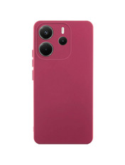 Чохол Silicone Case Lakshmi Full Camera для Xiaomi Redmi Note 14 4G Marsala