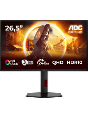 Монітор AOC Q27G4ZDR Black/Red 26,5"