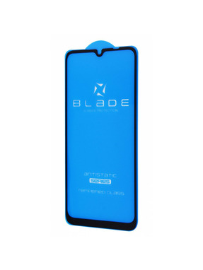 Захисне скло Blade Antistatic Series з сіткою на динамік для Samsung Galaxy A57 глянсове Black