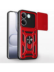 Чохол BeCover Military для Poco X8 Pro 5G Red Red (716183)