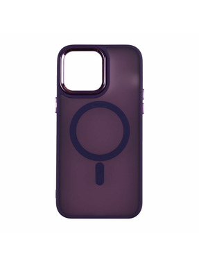Чохол Space Magnetic Color with Magsafe для Apple iPhone 15 Pro Max Dark Purple (6937814250)