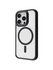 Чохол Proove Black Magnet для Apple iPhone 16 Pro Transparent/Black
