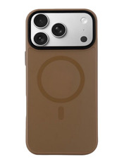 Чохол BeCover FIBRA ArcLine Case with MagSafe для Apple iPhone 17 Pro Brown Brown (715383)