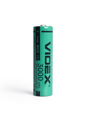 Акумуляторна батарейка Videx 18650 Li-ion 3 000 1 3000mAh 1шт (24447)