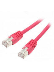 Мережевий патч-корд Cablexpert Cat.6a S/FTP Червоний Red 0.5 0,5m Red (PP6A-LSZHCU-R-0.5M)