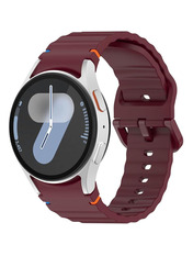 BeCover Ribbed Tape 20mm Червоний Wine (712049)