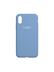 Чохол Silicone Case Full Size (AA) для Apple iPhone X/XS Azure Azure (6905831427)