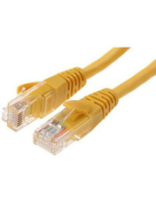 Мережевий патч-корд Vinga Cat.5e UTP Жовтий Yellow 25 25m Yellow (VCPPCCCS25Y)