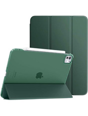 Чохол BeCover Tri Fold Hard Apple iPad Pro 11" M5 2025 Dark Green Зелений Dark Green (715996)