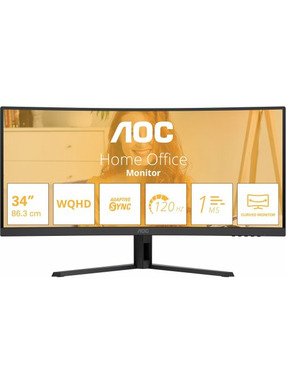 Монітор AOC CU34B3E Black 34"