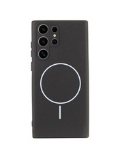Чохол Silicone Cover Full Camera with MagFit для Samsung Galaxy S26 Ultra Black