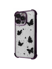 Чохол Wave Winkie для Apple iPhone 14 Pro Max Deep Purple/Butterfly Deep Purple/Butterfly (6928571034)