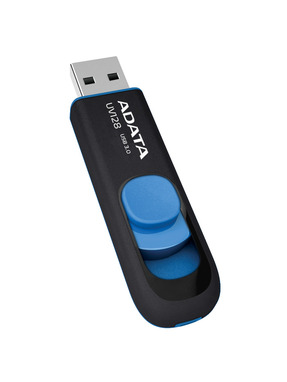 USB накопичувач HQ DashDrive UV128 64GB Black/Blue (AUV128-64G-RBE)