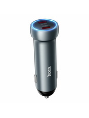 Автомобільний зарядний пристрій Hoco Z54B 60W 1 USB-C Grey