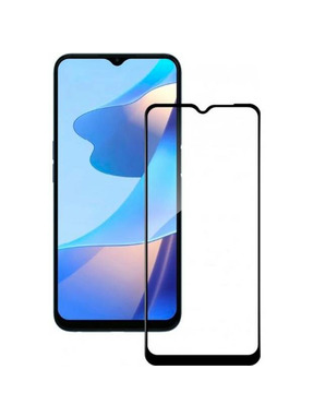 Захисне скло PowerPlant Full Screen для Oppo A16 глянсове (GL601254) Black