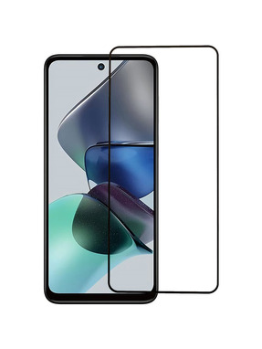 Захисне скло PowerPlant Full Screen для Motorola Moto G23 глянсове (GL602718) Black