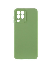 Чохол GETMAN Liquid Silk Full Camera для Samsung Galaxy M336 M33 Pistachio Pistachio (6951827340)