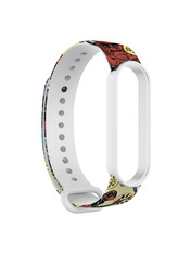 ArmorStandart Superhero Mi Band 5/6/7 Білий White (ARM59252)