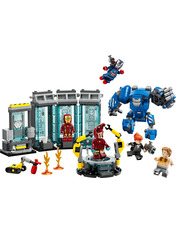 Lego Super Heroes Marvel Лабораторія Залізної Людини: зал обладунків 384 деталі (76315) Конструктори