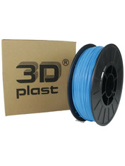 Філамент 3Dplast PETG 1,75mm 0.85 Light Blue 0,85kg Light Blue (3DPTG17508BLU)