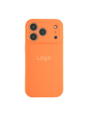 Чохол Silicone Case Full Size with Frame для Apple iPhone 18 Pro Orange Orange (6953812740)