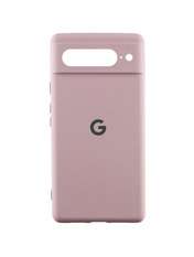 Чохол Lakshmi Silicone Cover Full Camera with logo для Google Pixel 7 Pro Pink Sand