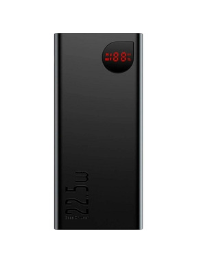 Павербанк Baseus Adaman Metal Digital Display 1xUSB-C + 2xUSB-A 22,5W 20000mAh Black (P10021502112-01)