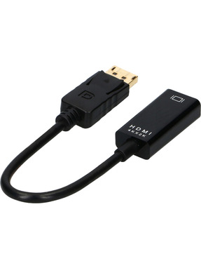 Відео адаптер STLab HDMI (F) to DisplayPort (Blister) Black