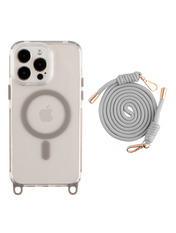 Чохол LanyardCase для Apple iPhone 16 Pro Grey