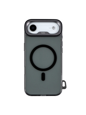 Чохол Kajsa Trans-Shield with MagSafe O-Ring для Apple iPhone 17 Air Black Smoke (6982173045)