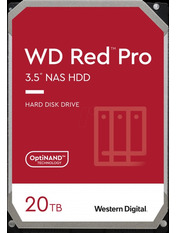 HDD накопичувач Western Digital Red Pro 20TB 7200rpm 512MB 3.5 (WD201KFGX) 20 ТБ