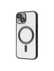 Чохол Metal Matte Case MagSafe для Apple iPhone 15 Plus Black