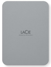 Портативний HDD LaCie Mobile Drive Secure 4TB 2.5" USB-C Gray (STLR4000400)