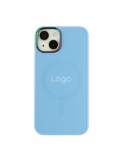 Чохол AG-Glass Chrome Camera with Magsafe для Apple iPhone 14 Blue Blue (6987412536)