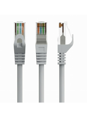 Мережевий патч-корд Cablexpert Cat.6 UTP 2m Grey (PP6U-CU-2M)