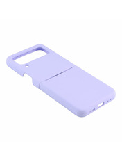 Чохол Folding Silicone для Samsung Flip 4 Elegant Purple