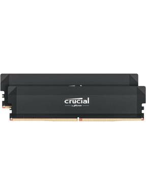 Оперативна пам’ять Crucial Pro OC Gaming Black DDR5 32GB (kit 2*16GB) 6400MHz (CP2K16G64C32U5B)