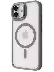 Чохол Proove Clear Essence Case with Magnetic Ring для Apple iPhone 16 Gray Gray (PCCEIP160005)