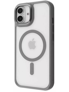 Чохол Proove Clear Essence Case with Magnetic Ring для Apple iPhone 16 Gray (PCCEIP160005)
