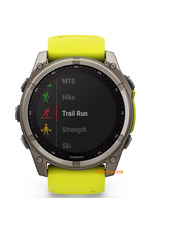 Смарт-годинник Garmin Fenix 8 Solar Sapphire Titanium 51mm Grey