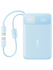 Павербанк Baseus EnerFill FC11 Digital Display 1xUSB-C + 1xUSB-A Blue 22.5 10000 22,5W 10000mAh Blue (E0030402)