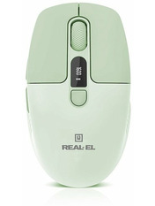 Мишка REAL-EL RM-481W Green (EL123200060)