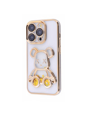 Чохол Shining Bear Case для Apple iPhone 15 Pro Gold Gold (6958271034)