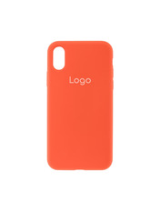 Чохол Silicone Case Full Size (AA) для Apple iPhone X/XS Orange Orange (6984257103)