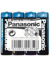 Батарейка Panasonic General Purpose AA Carbon-Zinc 4 4шт (R6BER/4P)